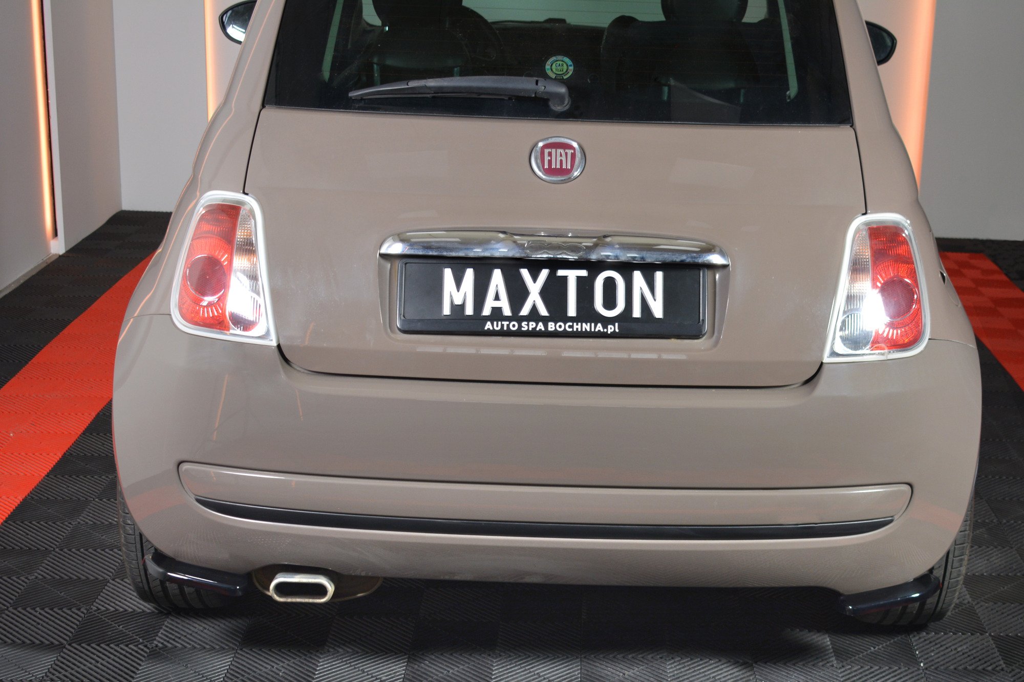 Maxton Design Задние боковые спойлеры для Fiat 500 — изображение 2