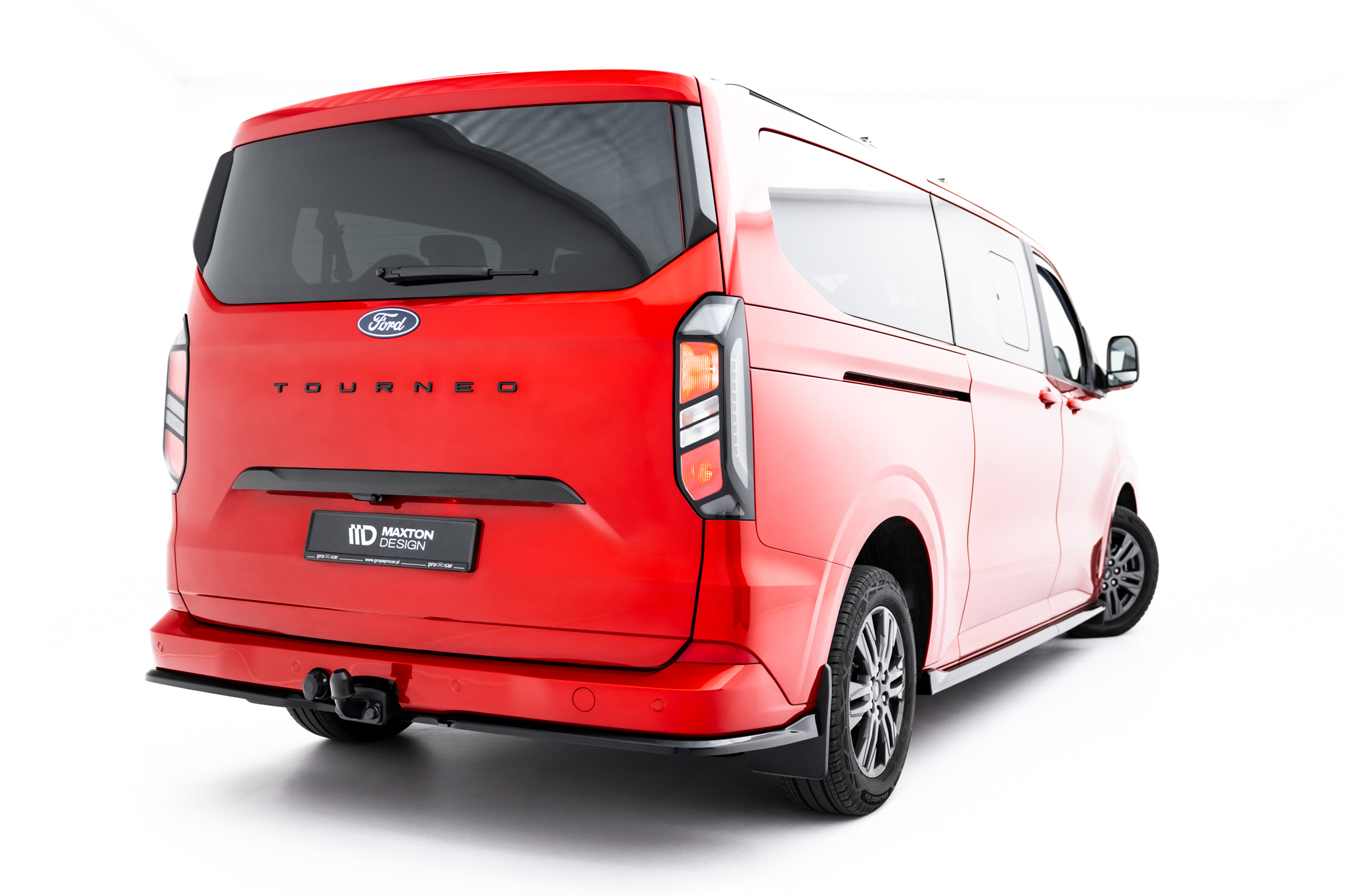 Maxton Design Задние боковые спойлеры для Ford Transit Custom / Tourneo Custom Mk2