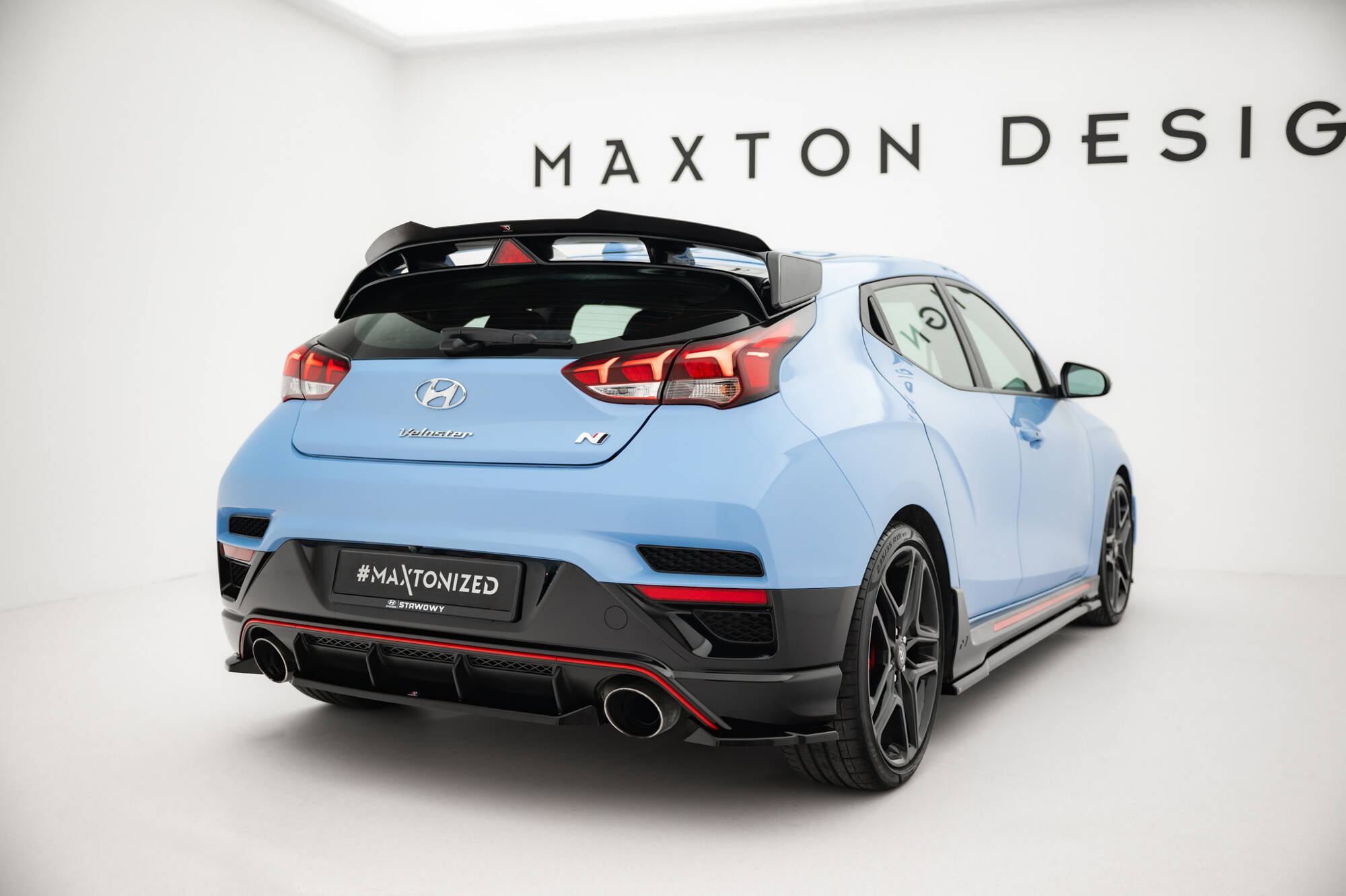 Maxton Design Задние боковые спойлеры для Hyundai Veloster N Mk2 — изображение 3