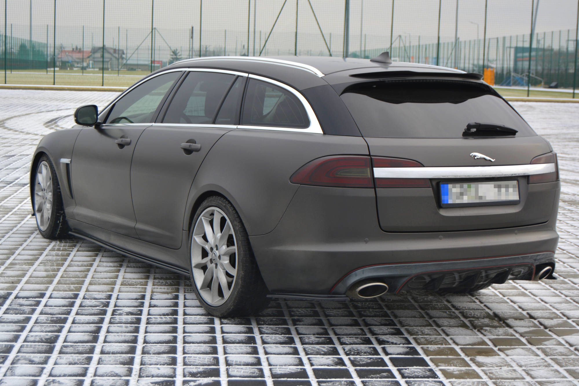 Maxton Design Задние боковые сплиттеры для Jaguar XF (X250) MK1 Sportbrake S-Pack — изображение 4