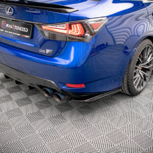 Maxton Design Задние боковые сплиттеры Lexus GS F Mk4 после рестайлинга