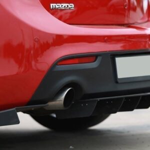 Maxton Design ЗАДНИЕ БОКОВЫЕ СПЛИТТЕРЫ MAZDA 3 MK2 MPS