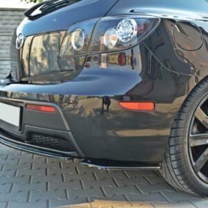 Maxton Design Задние боковые сплиттеры Mazda 3 MPS MK1 (Preface) версия для США