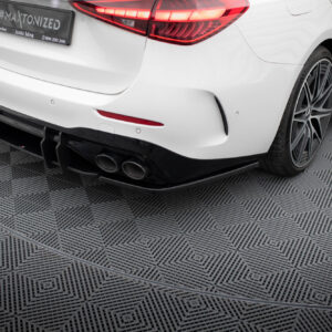Maxton Design Задние боковые сплиттеры Mercedes-Benz C AMG-Line / 43 AMG W206