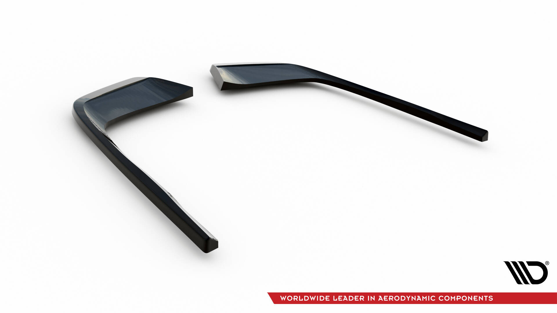 Maxton Design Задние боковые сплиттеры Mercedes-Benz C AMG-Line / 43 AMG W206 — изображение 5