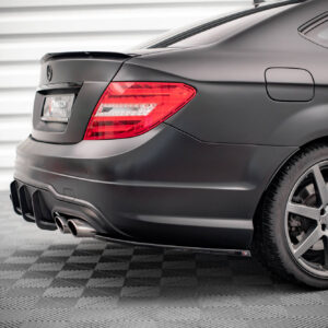 Maxton Design Задние боковые сплиттеры Mercedes-Benz C Купе / Седан / Универсал AMG-Line C204 / W204 Фейслифт / S204 Фейслифт