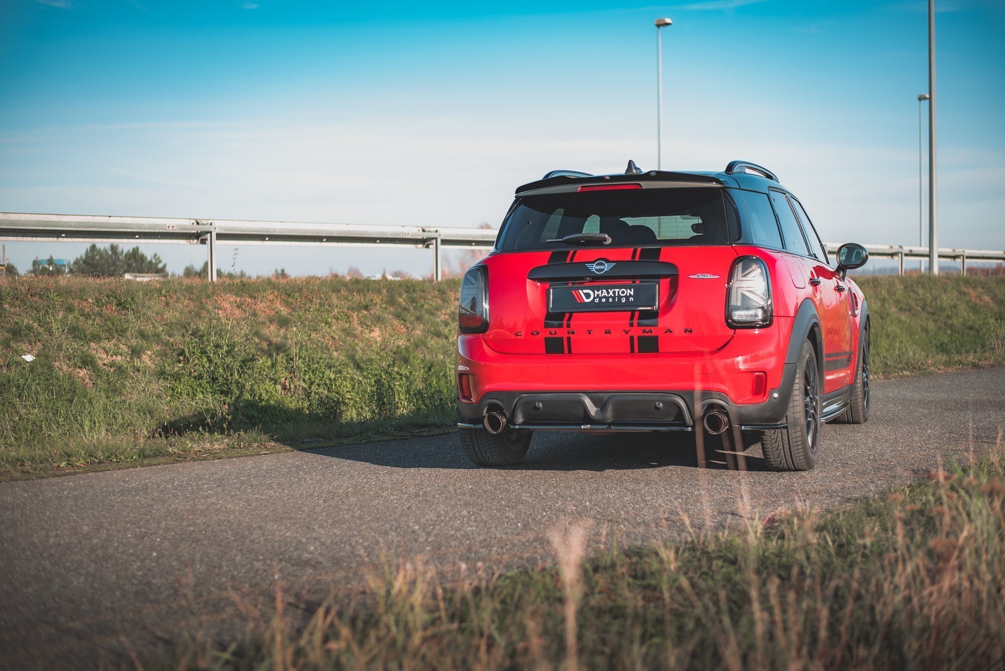 Maxton Design Задние боковые спойлеры для Mini Countryman Mk2 F60 JCW — изображение 3