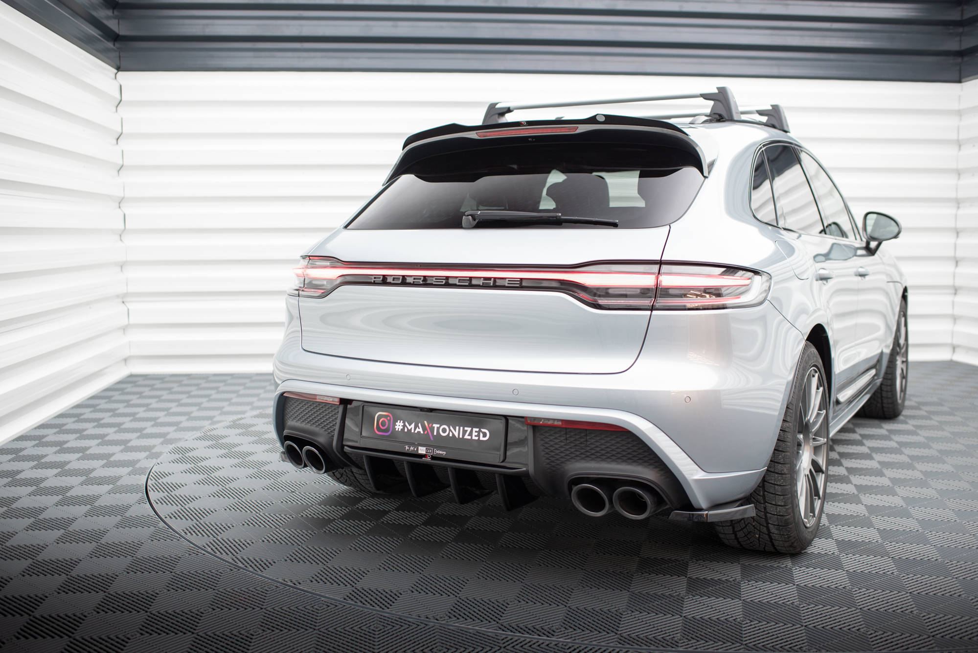 Maxton Design Задние боковые сплиттеры для Porsche Macan Mk1 Facelift 2 — изображение 3