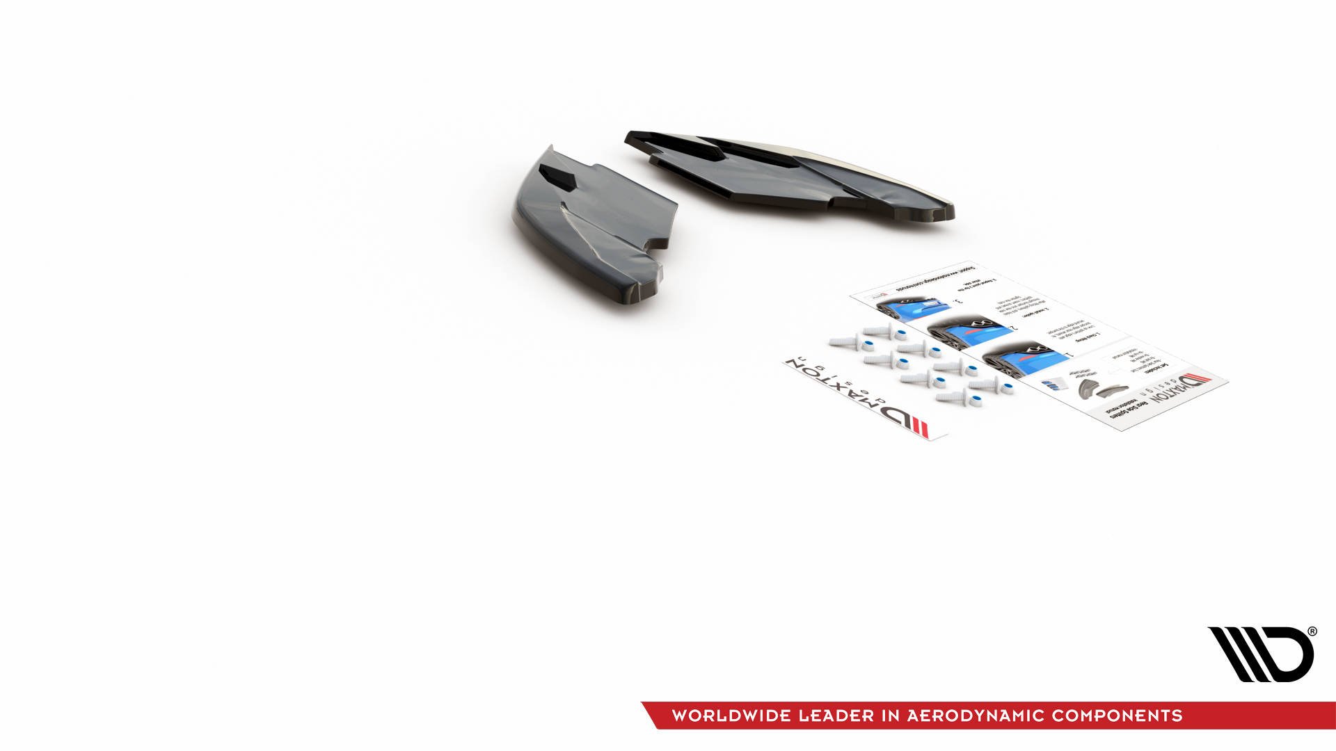 Maxton Design Задние боковые сплиттеры SEAT Leon Mk3 FR Facelift — изображение 7