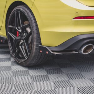 Maxton Design Задние боковые сплиттеры V.1 + закрылки Volkswagen Golf GTI Clubsport Mk8
