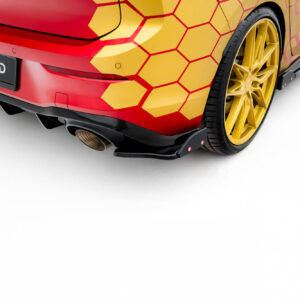 Maxton Design Задние боковые спойлеры V.1 + закрылки для Volkswagen Golf GTI Clubsport Mk8 Facelift