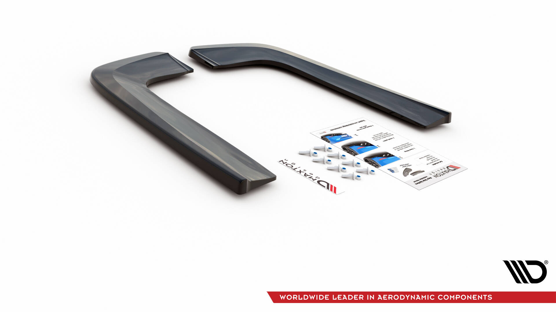 Maxton Design Задние боковые сплиттеры V.1 Mercedes-Benz V-Class AMG-Line W447 рестайлинг — изображение 5