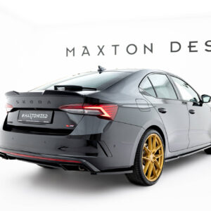 Maxton Design Задние боковые сплиттеры V.1 для Skoda Octavia RS Liftback / Combi Mk4 Facelift