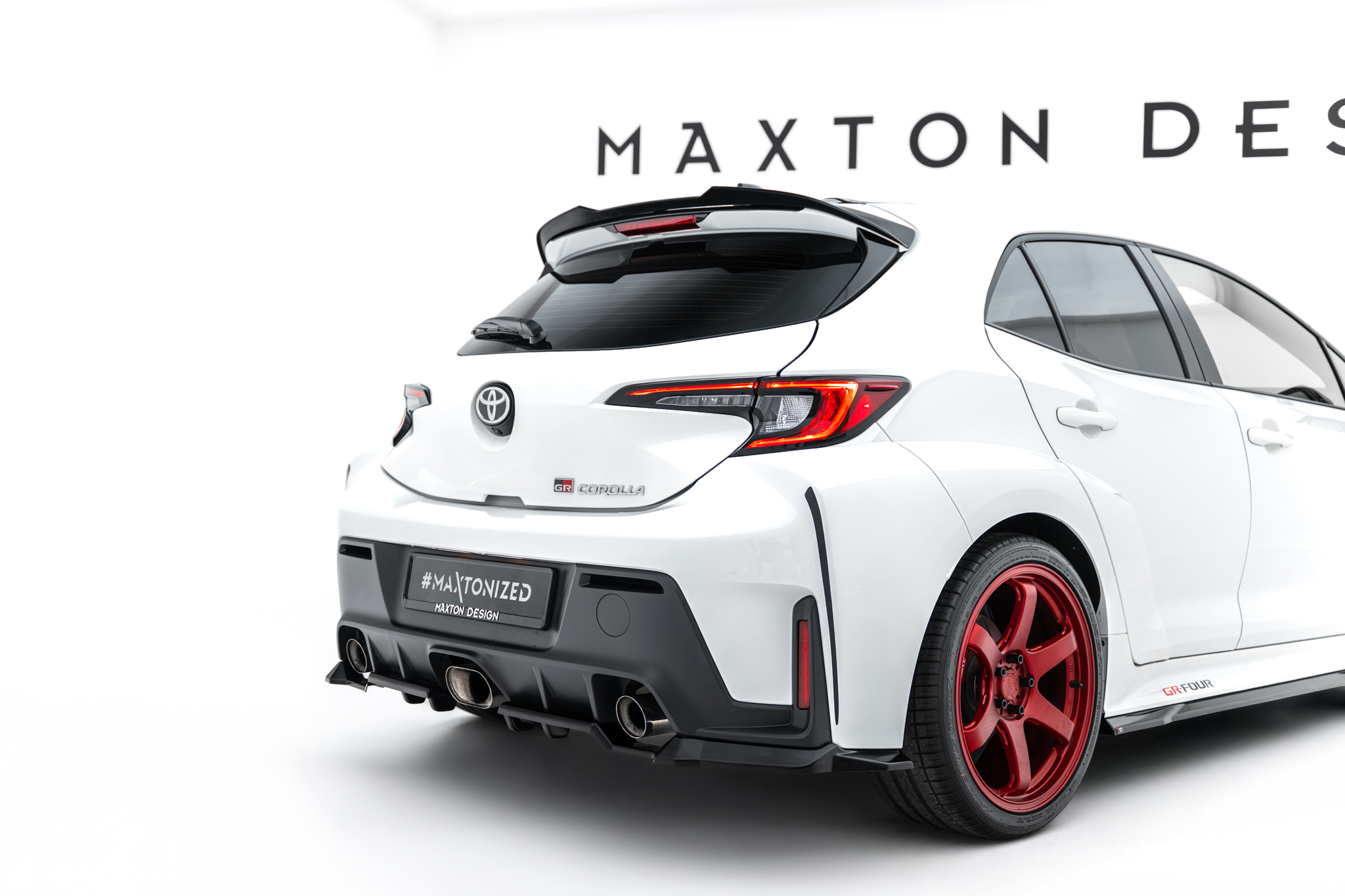 Maxton Design Задние боковые спойлеры V.1 для Toyota GR Corolla Mk12 — изображение 2