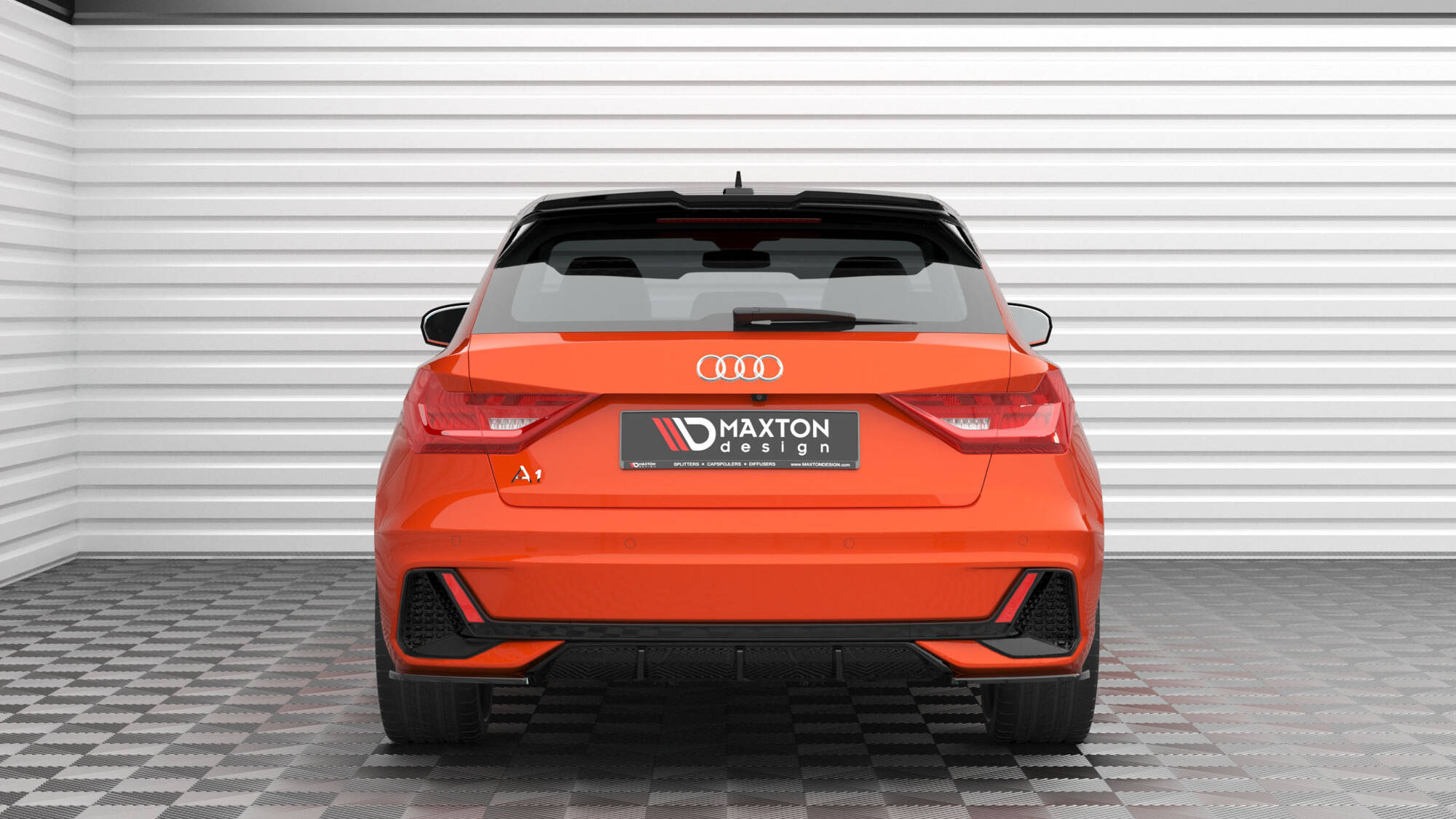 Maxton Design Задние боковые сплиттеры V.2 для Audi A1 S-Line GB — изображение 2