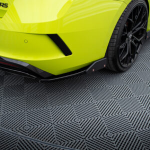 Maxton Design Задние боковые спойлеры V.2 + закрылки для Skoda Octavia RS Combi / Liftback Mk4 / Mk4 Facelift