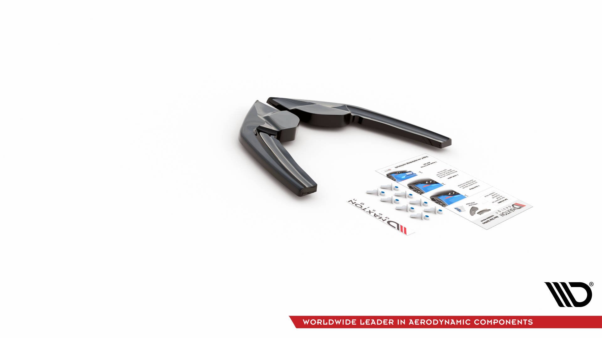 Maxton Design Задние боковые спойлеры V.2 (для задней накладки v1) BMW M135i F20 — изображение 5