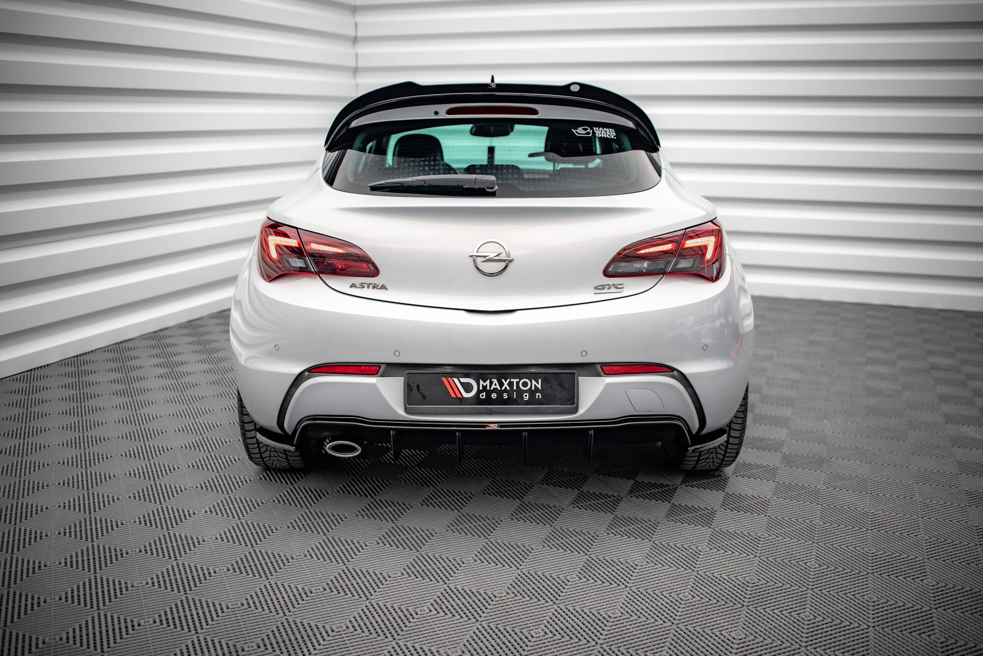 Maxton Design Задние боковые сплиттеры V.2 Opel Astra GTC OPC-Line J — изображение 2