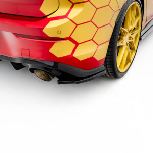 Maxton Design Задние боковые сплиттеры V.2 для Volkswagen Golf GTI Clubsport Mk8 (рестайлинг)