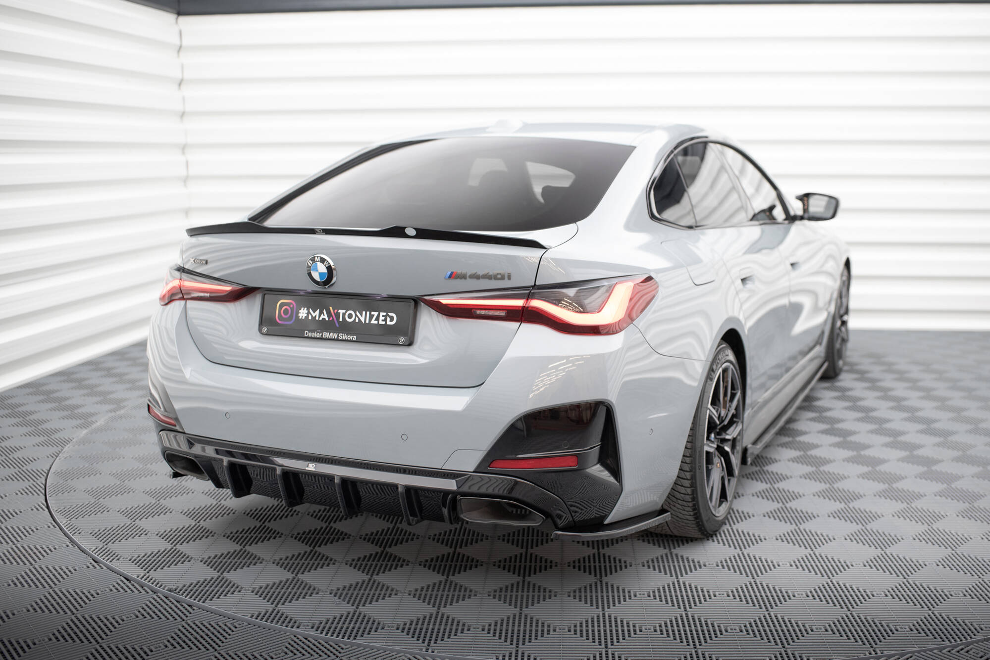 Maxton Design Задние боковые сплиттеры V.3 для BMW M440i Gran Coupe G26 — изображение 2