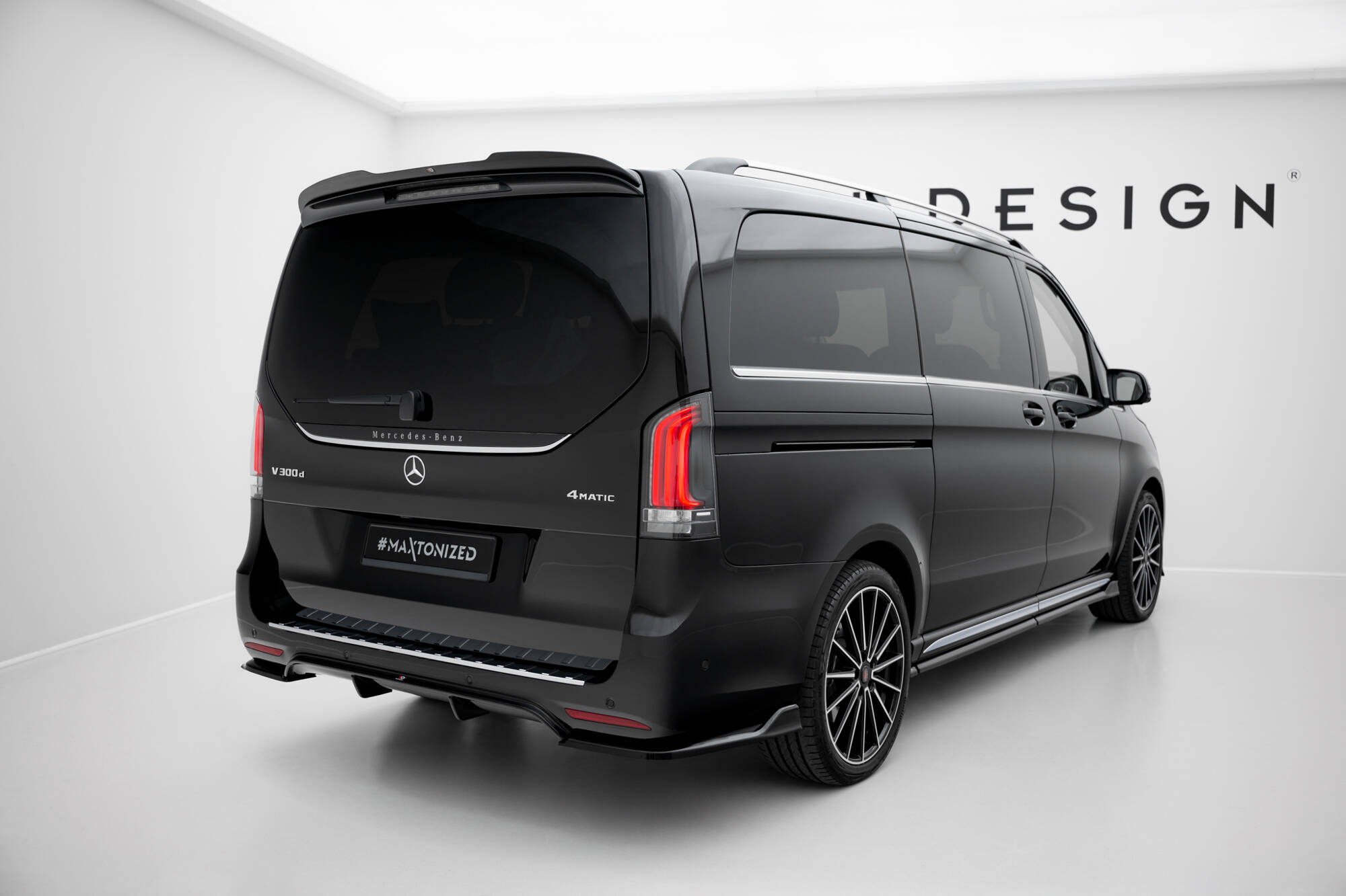 Maxton Design Задние боковые сплиттеры V.3 Mercedes-Benz V-Class AMG-Line W447 Facelift 2 — изображение 3