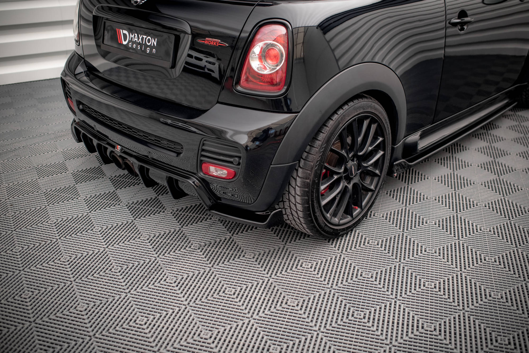 Maxton Design Задние боковые спойлеры V.3 для Mini Cooper John Cooper Works R56