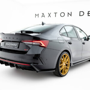 Maxton Design Задние боковые сплиттеры V.3 Skoda Octavia RS Liftback / Combi Mk4 Facelift