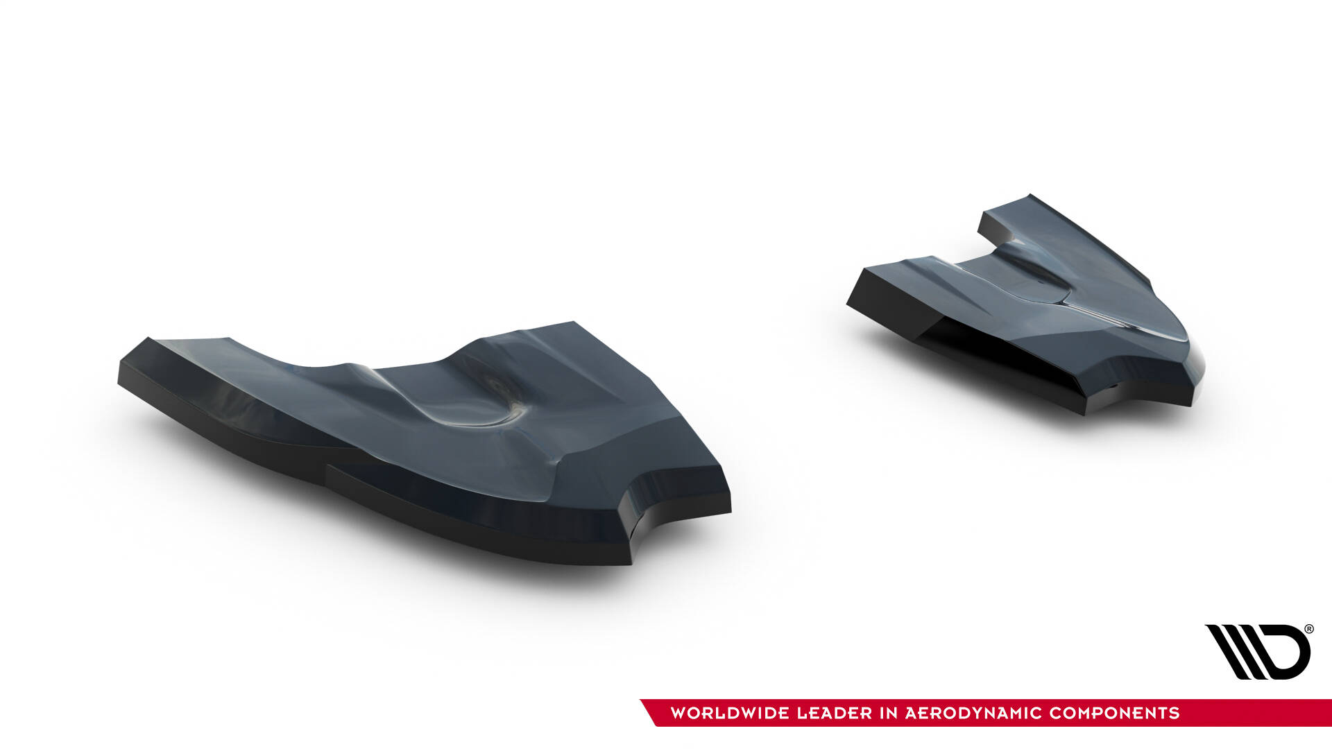 Maxton Design Задние боковые сплиттеры V.3 для Volkswagen Golf GTI Clubsport Mk8 Facelift — изображение 4