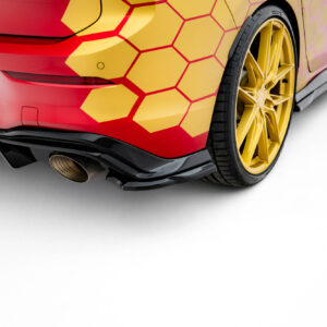 Maxton Design Задние боковые сплиттеры V.3 для Volkswagen Golf GTI Clubsport Mk8 Facelift