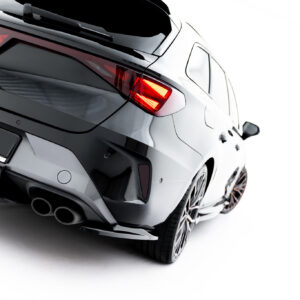 Maxton Design Задние боковые сплиттеры V.4 Cupra Leon ST Mk1 рестайлинг