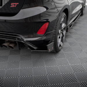 Maxton Design Задние боковые спойлеры V.4 + закрылки Ford Fiesta ST Mk8