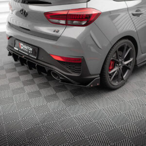 Maxton Design Задние боковые спойлеры V.4 + закрылки для Hyundai I30 N Hatchback Mk3 Facelift