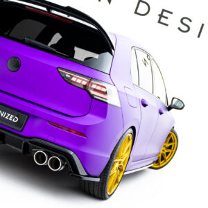 Maxton Design Задние боковые спойлеры V.4 для Volkswagen Golf R Hatchback Mk8 Facelift