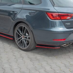Maxton Design Задние боковые сплиттеры V.4 Seat Leon Cupra Mk3 FL Sportstourer