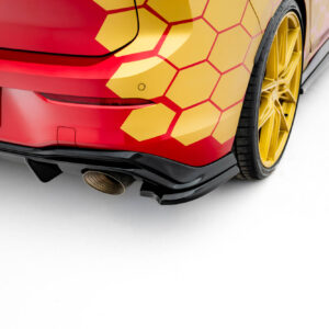 Maxton Design Задние боковые сплиттеры V.4 Volkswagen Golf GTI Clubsport Mk8 Facelift