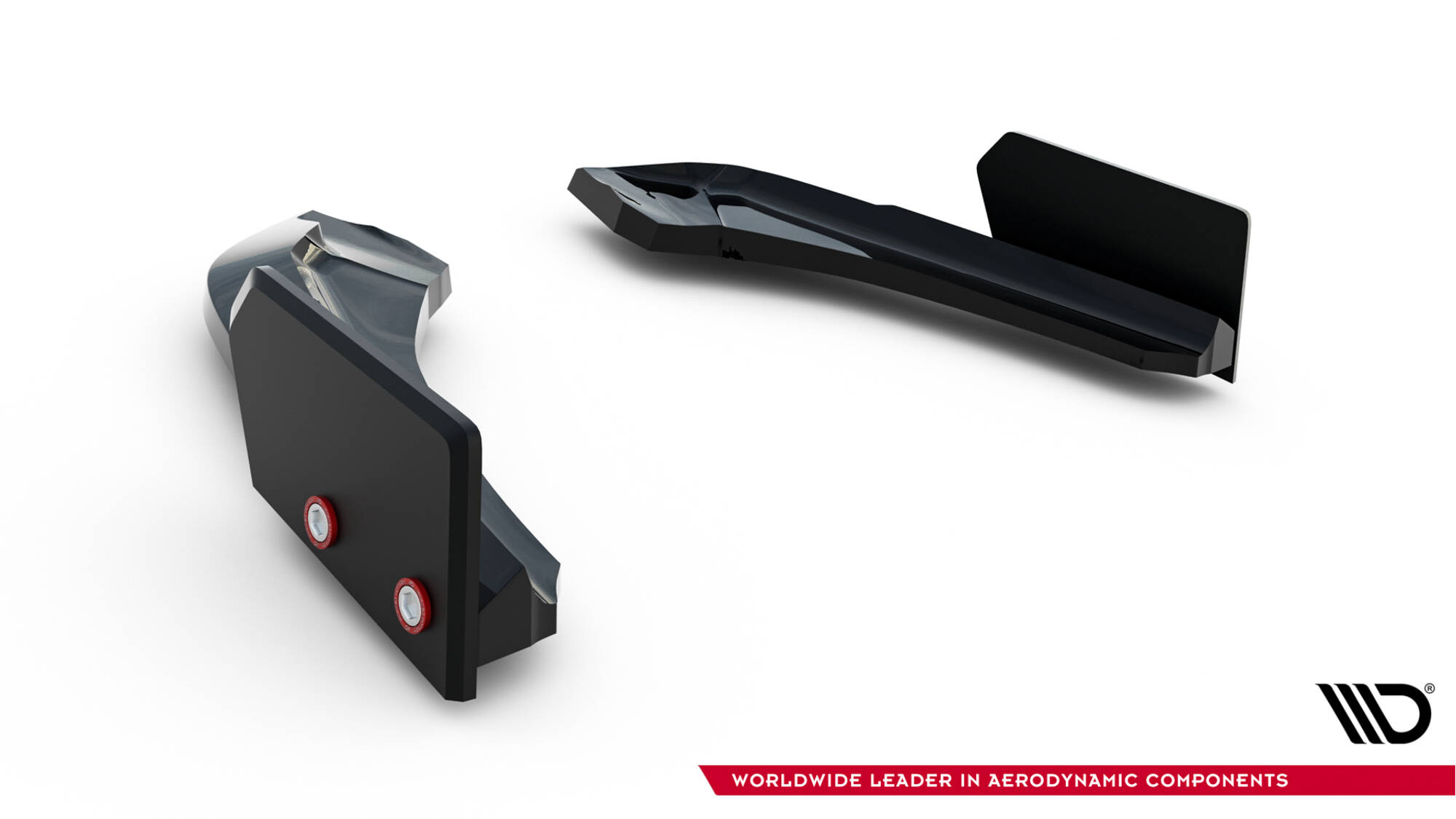 Maxton Design Задние боковые спойлеры V.5 + накладки (для заднего бампера V.3) BMW 1 M-Pack / M140i F20 Facelift — изображение 5