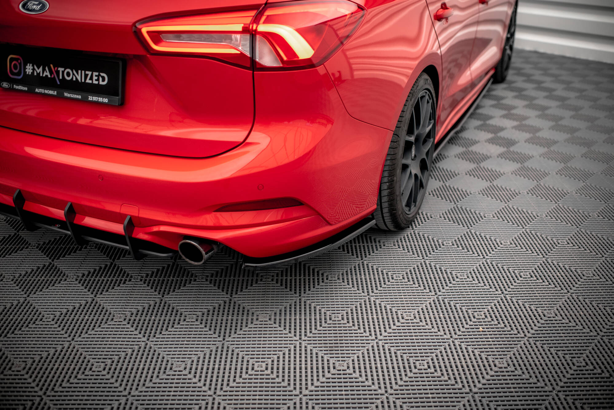 Maxton Design Задние боковые спойлеры V.5 для Ford Focus Estate ST Mk4