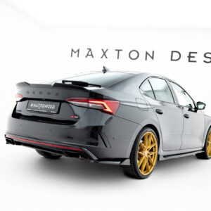 Maxton Design Задние боковые сплиттеры V.6 Skoda Octavia RS Liftback / Combi Mk4 / Mk4 Facelift