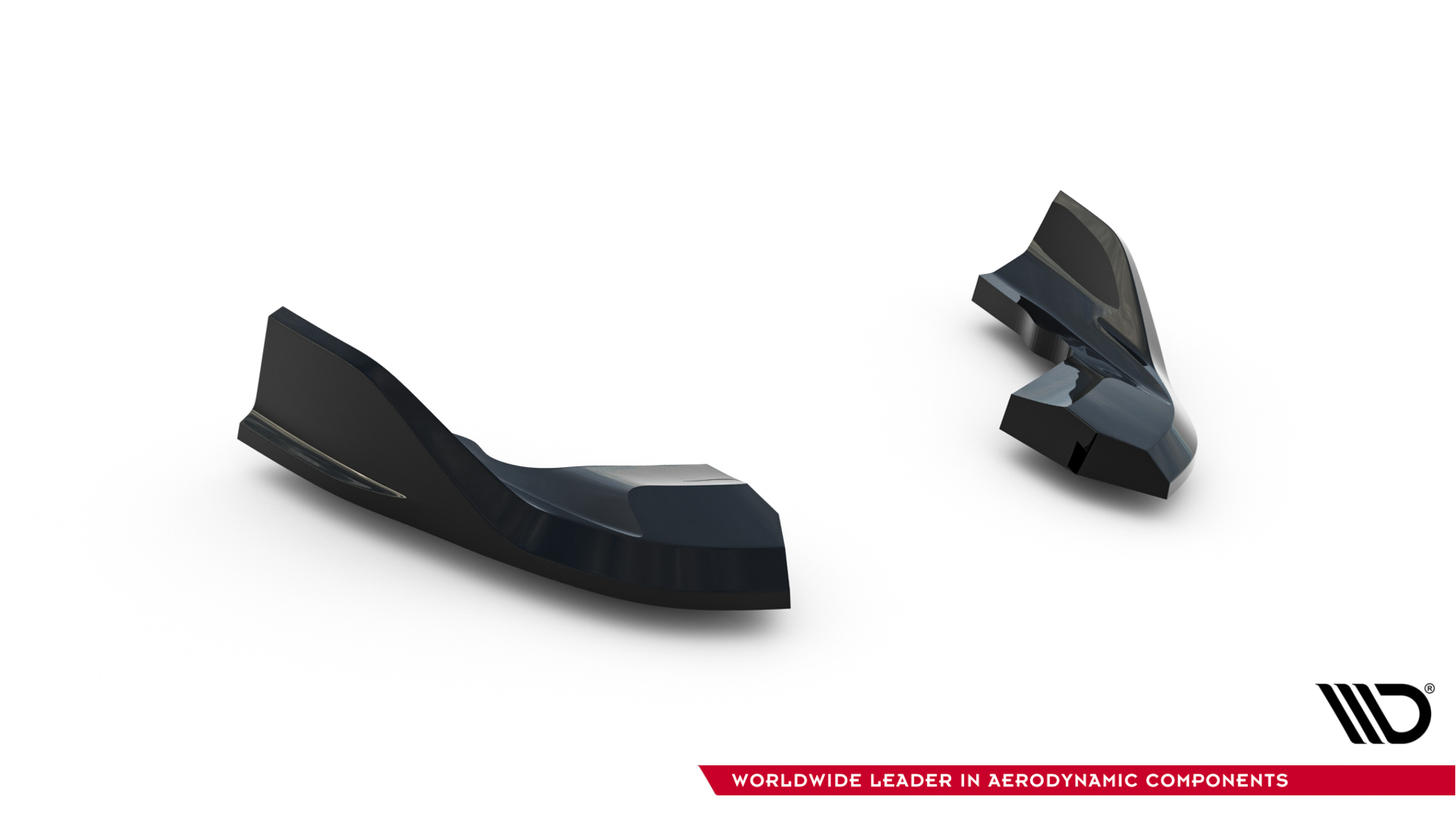 Maxton Design Задние боковые сплиттеры V.7 Volkswagen Golf R Хэтчбек Mk8 / Mk8 Фейслифт — изображение 4