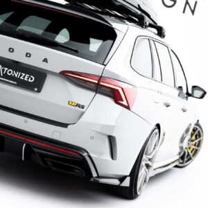 Maxton Design Задние боковые сплиттеры V.8 Skoda Octavia RS Liftback / Combi Mk4