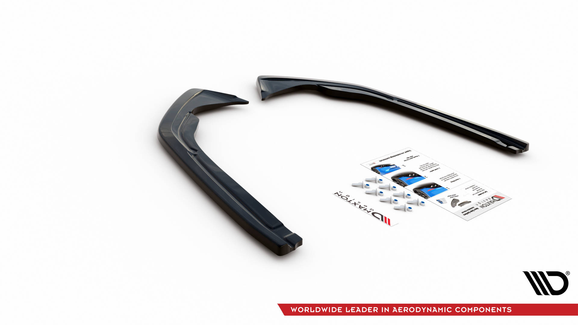 Maxton Design Задние боковые сплиттеры Volkswagen Arteon R-Line Sedan / Shooting Brake Mk1 Facelift — изображение 4