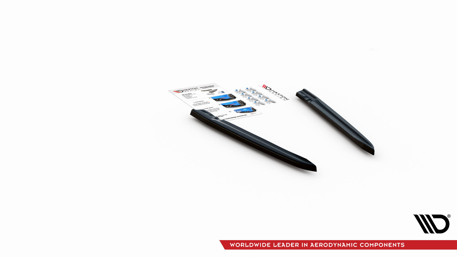 Maxton Design Задние боковые сплиттеры Volkswagen Arteon R Sedan / Shooting Brake Mk1 Facelift — изображение 4