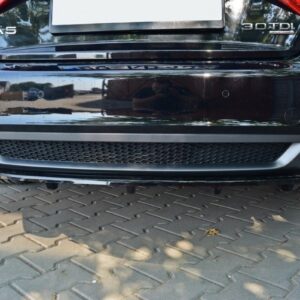 Maxton Design Задний сплиттер для Audi A5 Coupe / Sportback S-Line 8T (с вертикальной перекладиной)