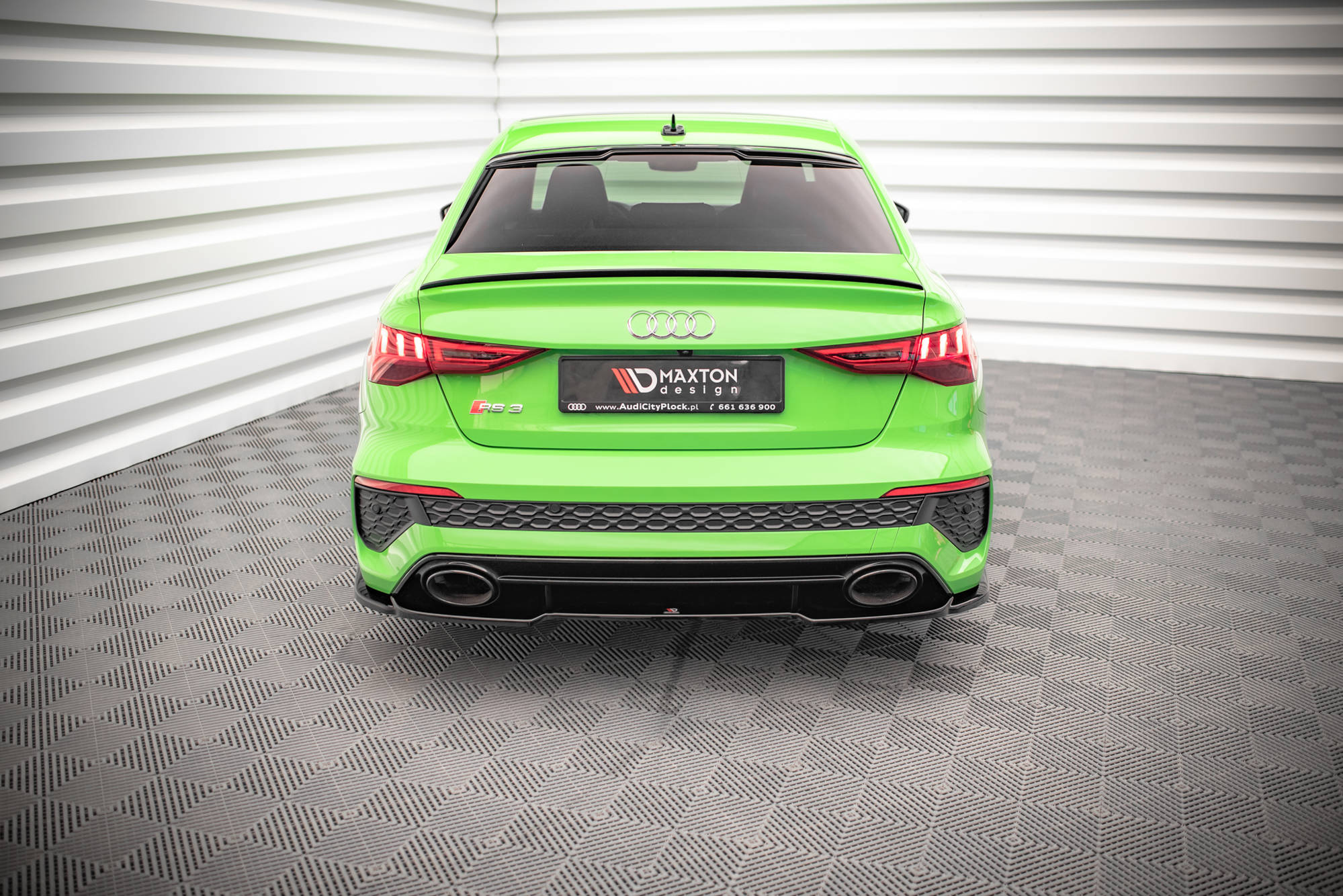 Maxton Design Задний сплиттер Audi RS3 Sedan 8Y — изображение 2