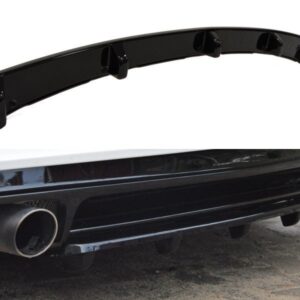 Maxton Design Задний сплиттер Audi TT S 8J (с вертикальной перекладиной)