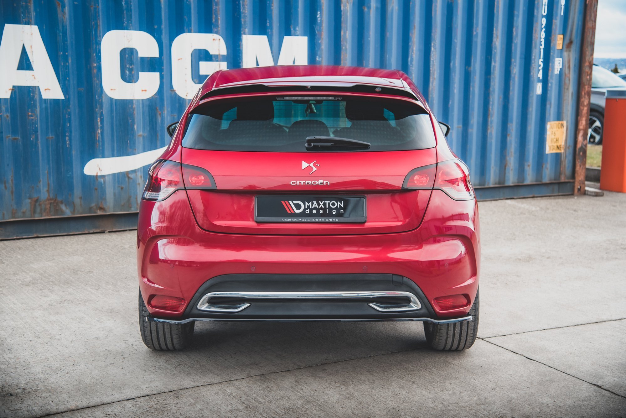 Maxton Design Задний сплиттер Citroen DS4 — изображение 4