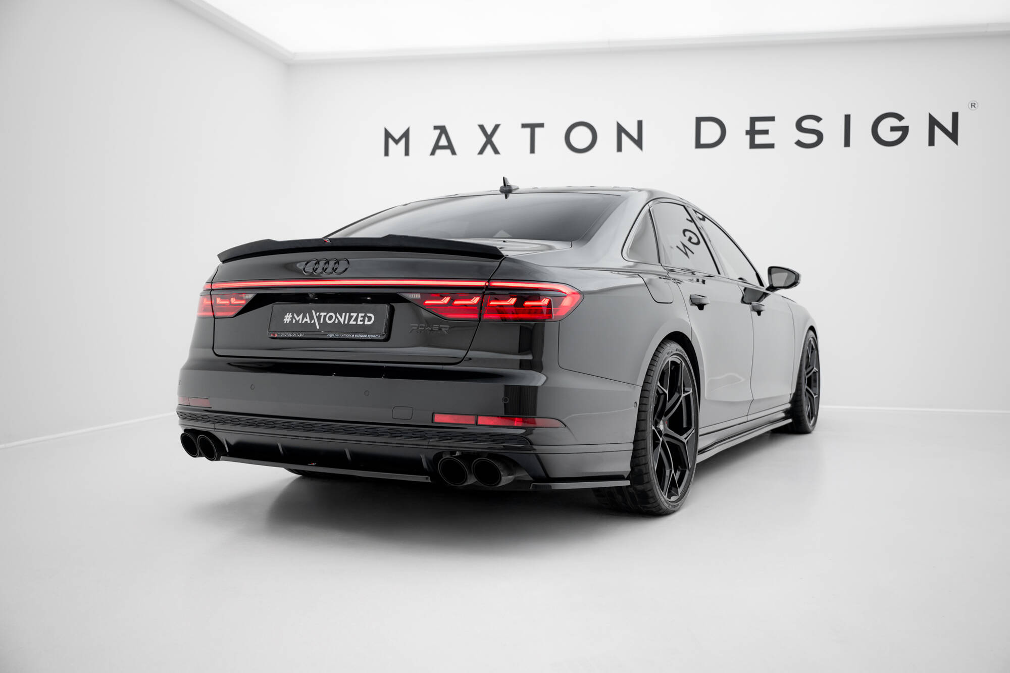 Maxton Design Задний сплиттер для Audi S8 D5 — изображение 3
