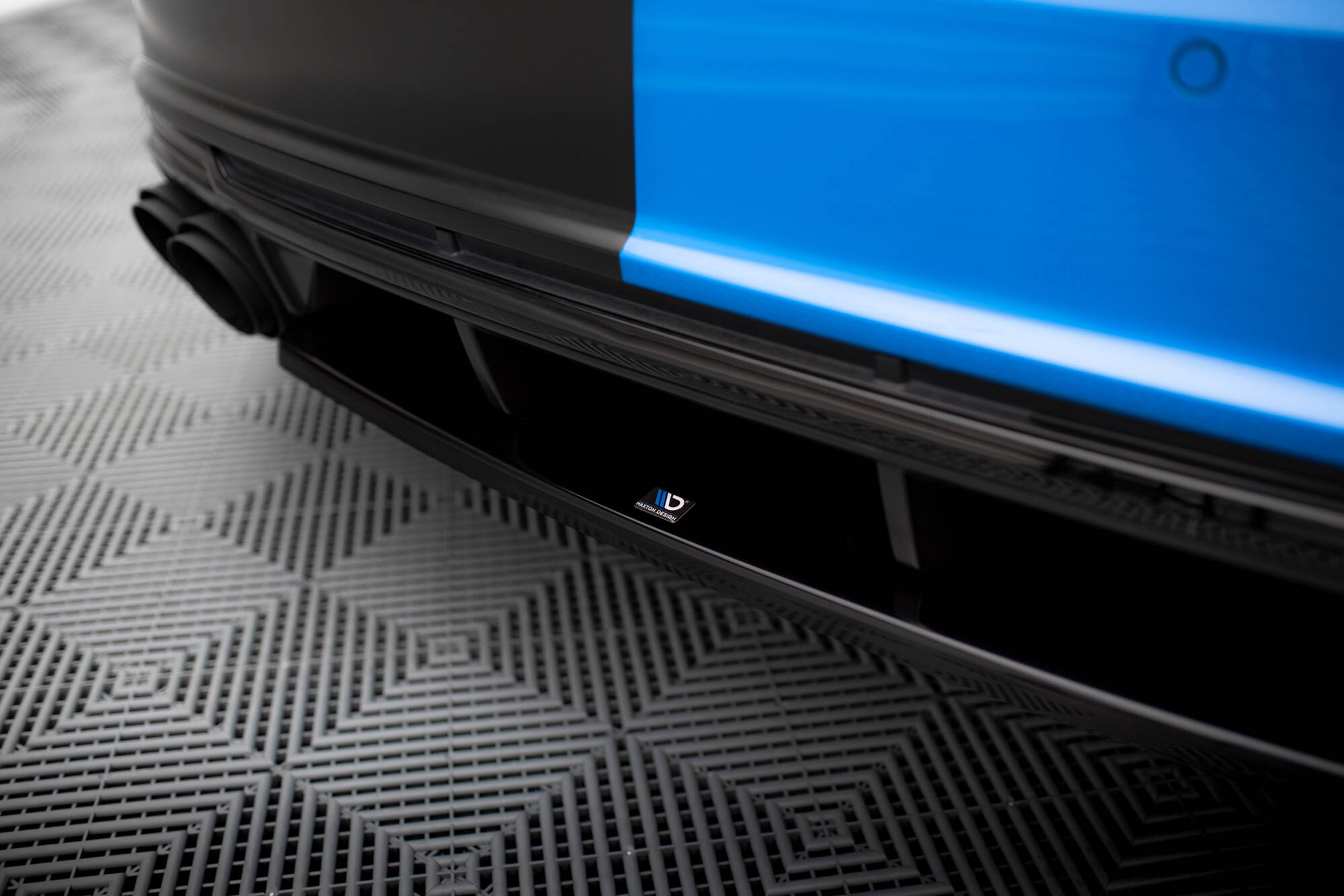 Maxton Design Задний сплиттер для Audi TT S 8S после рестайлинга — изображение 4