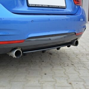 Maxton Design Задний сплиттер для BMW 4 Coupe / Gran Coupe / Cabrio M-Pack F32 / F36 / F33 (с вертикальными планками)