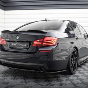 Maxton Design Задний сплиттер для BMW 5 M-Pack Sedan/Touring F10/F11 (подходит для установки двух отдельных выхлопных патрубков)